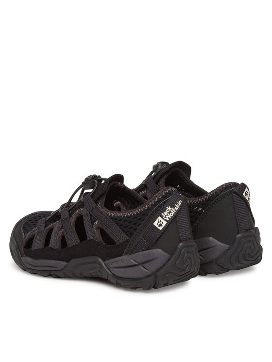 Jack Wolfskin Jack Wolfskin Sandały Levente Sandal A64080 M Czarny