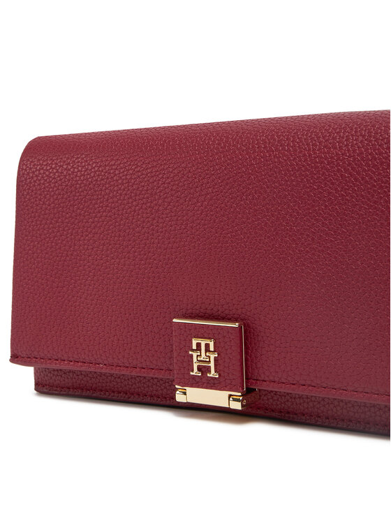 Tommy Hilfiger Tommy Hilfiger Handtasche Th Her Flap W/Chain AW0AW17403 Rot