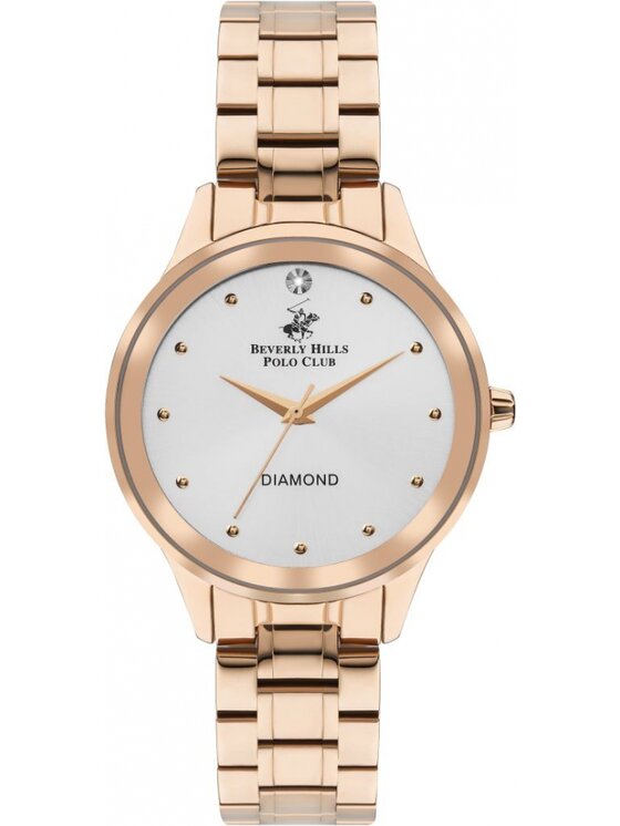 Beverly Hills Polo Club Beverly Hills Polo Club Zegarek BP3505X.430 Różowe złoto