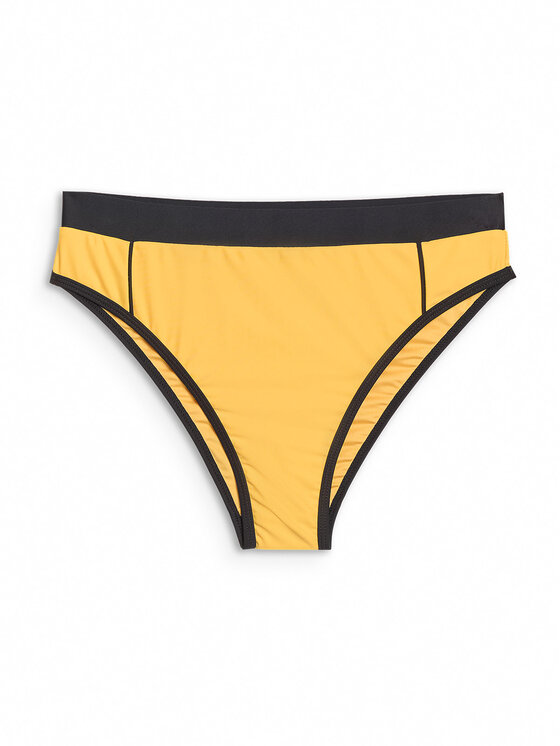 4F 4F Dół od bikini CHILLY WAVES Żółty