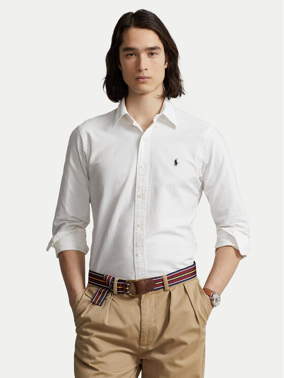 Polo Ralph Lauren Polo Ralph Lauren Košile Bsr 710772290 Bílá Custom Fit