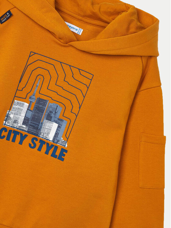 Mayoral Mayoral Džemperis 4453 Oranžinė Regular Fit