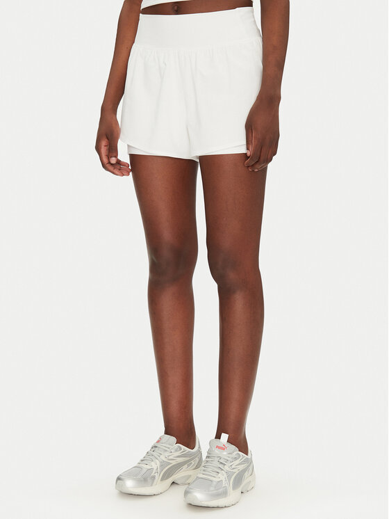 Under Armour Športové kraťasy Vanish 2in1 1376936 Biela Regular Fit