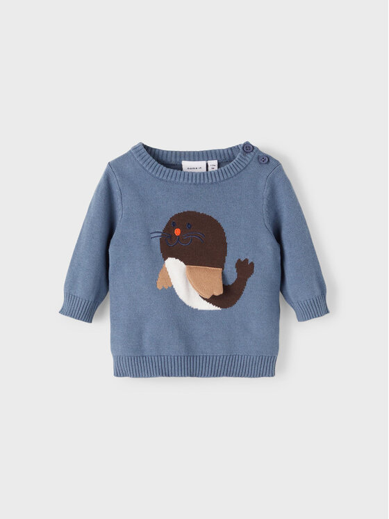 NAME IT NAME IT Sweater 13209866 Kék Regular Fit