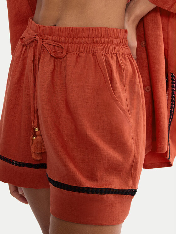 Triumph Triumph Pidžamas šorti Summer Wear 10227237 Oranžs Regular Fit