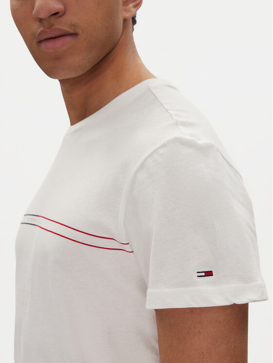 Tommy Jeans Tommy Jeans Komplet 2 t-shirtów Entry Graphic DM0DM21902 Kolorowy Slim Fit
