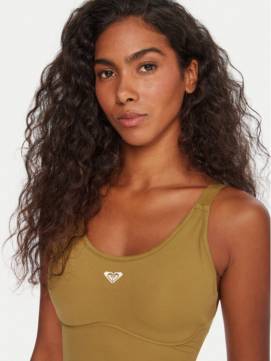 Roxy Roxy Sport-BH Heart Into It Attitude ERJKT04326 Beige