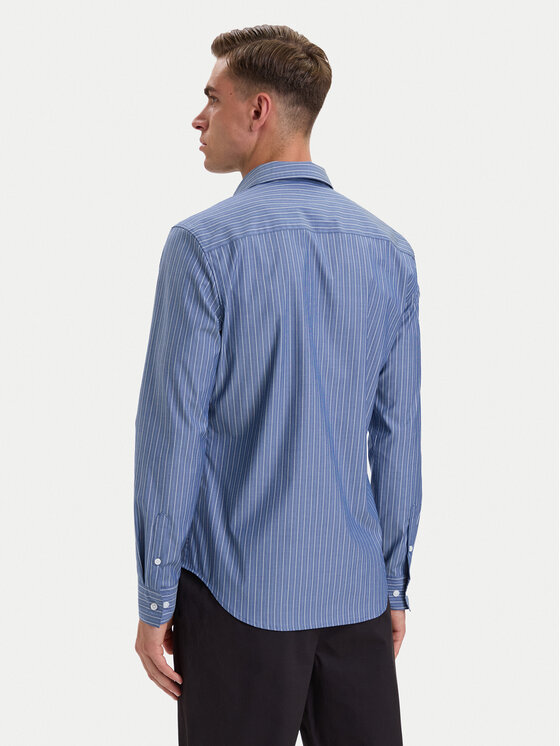 Calvin Klein Calvin Klein Πουκάμισο LV04LH106G Μπλε Slim Fit