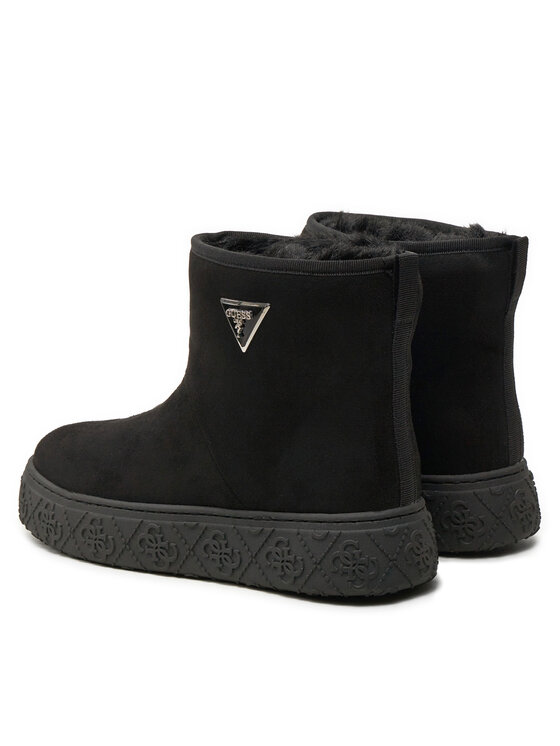 Guess Guess Μποτάκια Unitie FLFUTY ESU06 Μαύρο