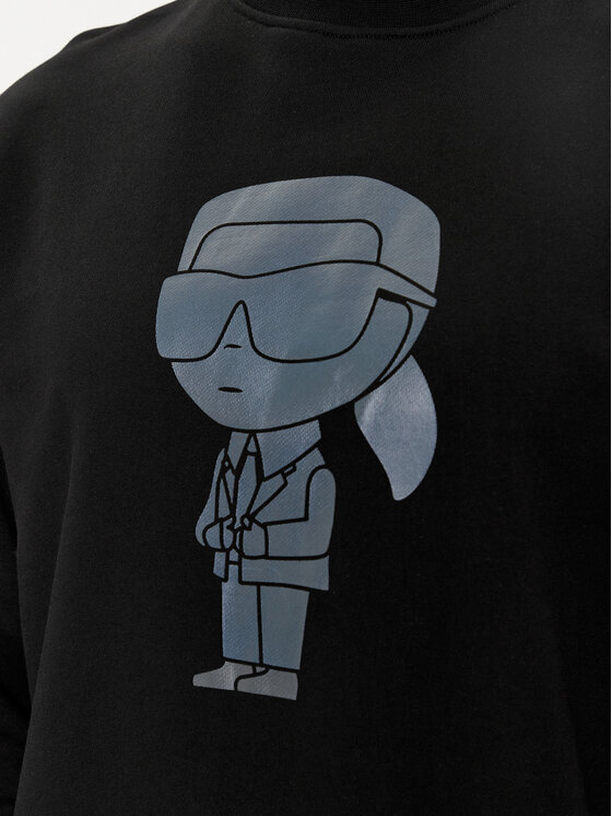 KARL LAGERFELD KARL LAGERFELD Felpa 705428 542941 Nero Regular Fit
