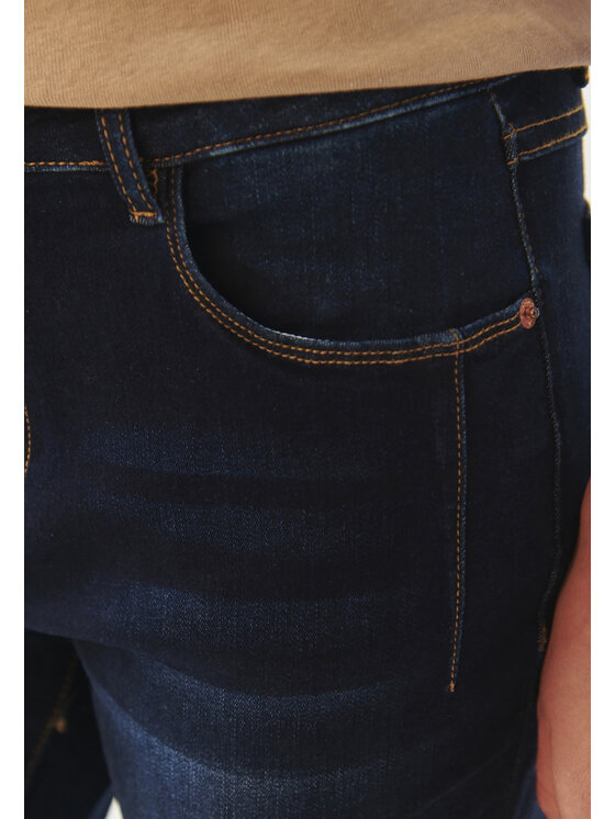 TATUUM TATUUM Jeansy SARO 1 Granatowy Straight Fit