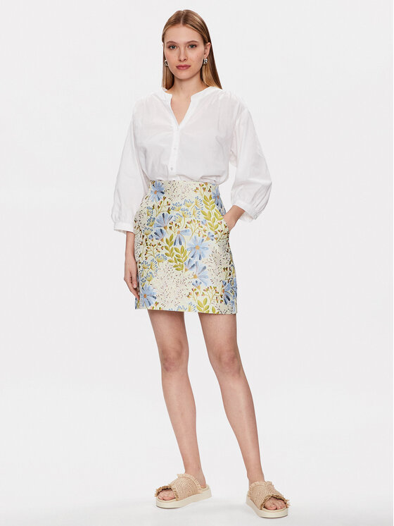 Moss Copenhagen Moss Copenhagen Koszula 17526 Biały Basic Fit