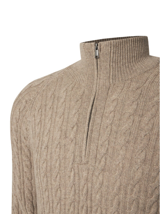 BOSS BOSS Sveter H-Furore 50570640 Hnedá Regular Fit