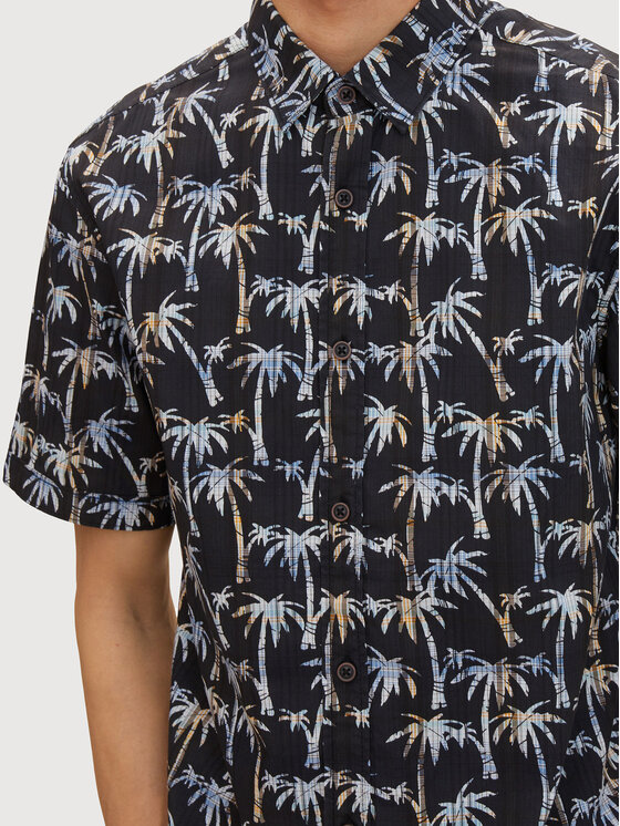 Tom Tailor Tom Tailor Krekls 1031046 Melns Regular Fit