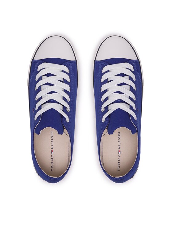 Tommy Hilfiger Tommy Hilfiger Scarpe da ginnastica Low Cut Lace-Up Sneaker T3X4-32207-0890 S Blu scuro