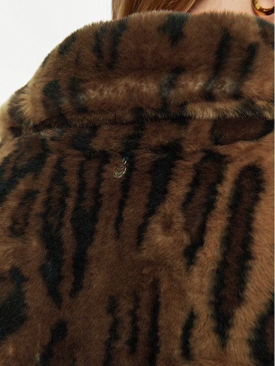 LOLA CASADEMUNT LOLA CASADEMUNT Cappotto in shearling LF2401010 Marrone Regular Fit