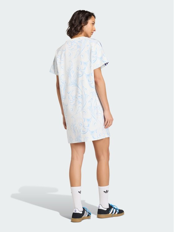 adidas adidas Sukienka codzienna Argentina Originals Kremowy Loose Fit