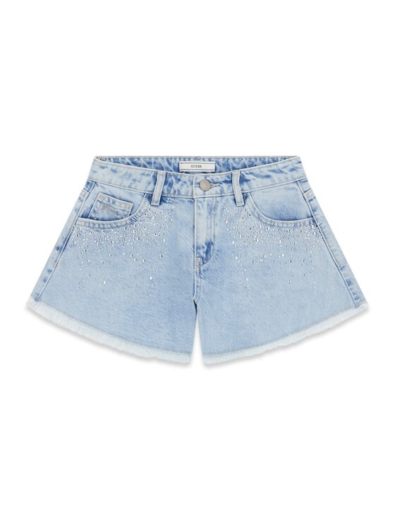 Guess Guess Jeans kratke hlače J6GD40 D45E0 Modra Regular Fit