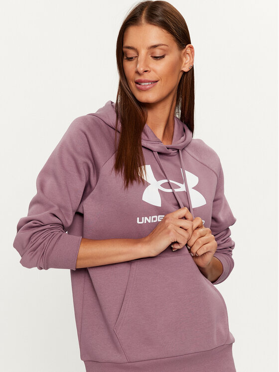 Under Armour Under Armour Jopa Ua Rival Fleece Big Logo Hdy 1379501 Vijolična Loose Fit