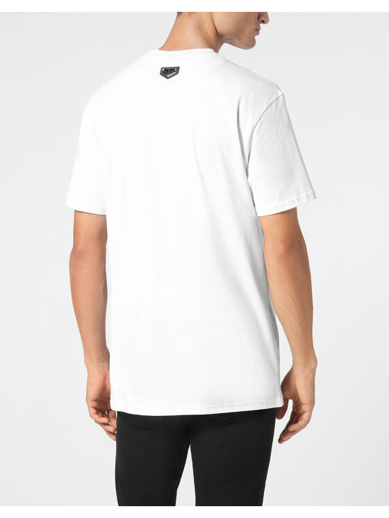 PHILIPP PLEIN PHILIPP PLEIN T-Shirt 9557 Bílá Regular Fit
