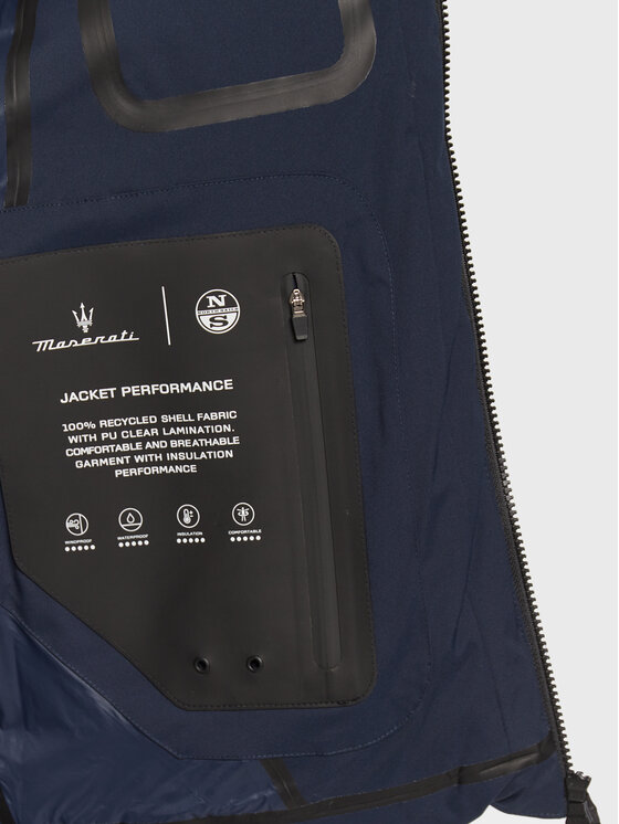 North Sails North Sails Zimska jakna MASERATI Oceano 450122 Tamnoplava Regular Fit
