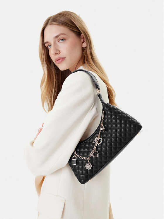 Guess Geantă Everlee HWEG86 79180 Negru