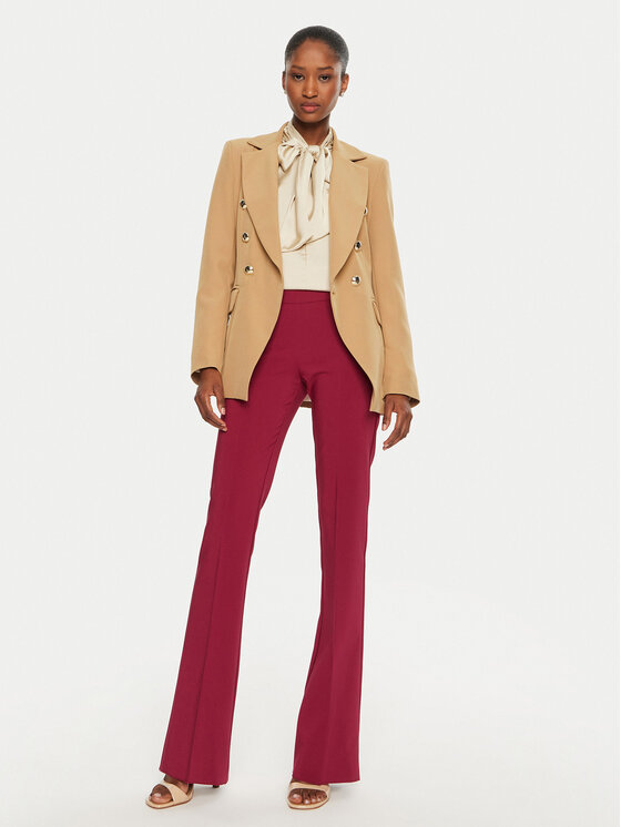 Maryley Maryley Suknjič 24IB139/43ER Rjava Regular Fit
