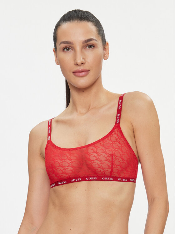 Guess Guess Bralette melltartó O3BC16 KBXA0 Piros