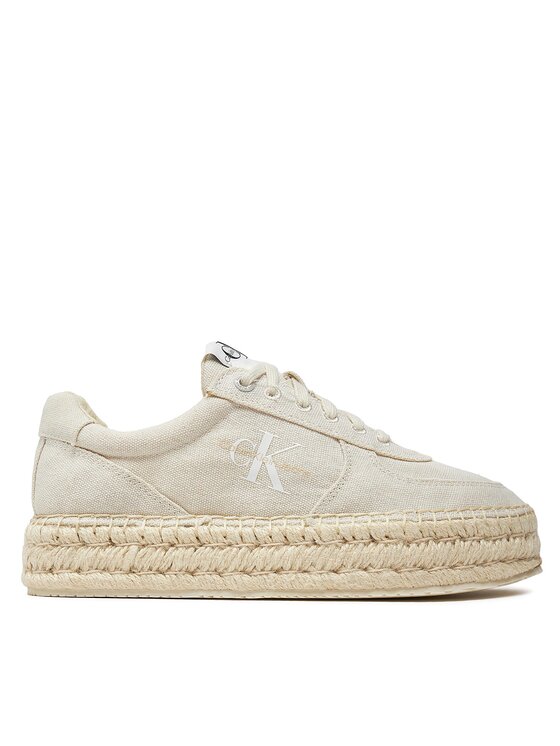 Calvin Klein Jeans Calvin Klein Jeans Еспадрили Espadrille Sneaker Cs Btw YW0YW01437 Екрю