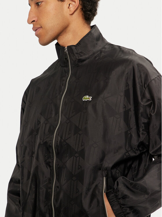 Lacoste Lacoste Prijelazna jakna BH4001 Crna Regular Fit