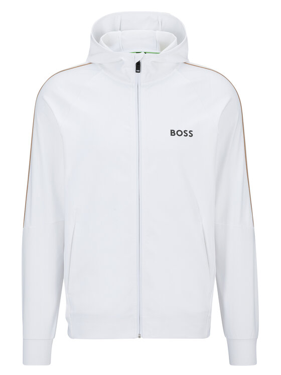 BOSS Boss Суитшърт Sicon 50504552 Бял Regular Fit
