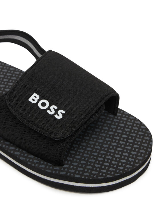 BOSS BOSS Sandále J52820 S Čierna