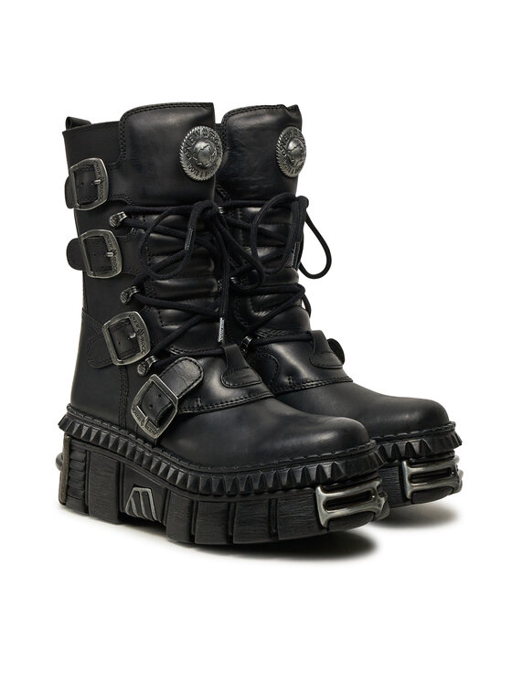 NEW ROCK NEW ROCK Kerzai M-WALL373-S10 Juoda