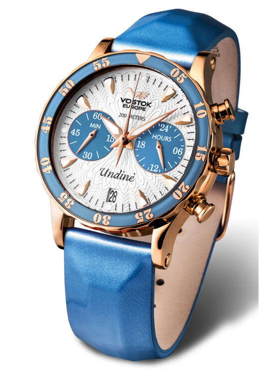 Vostok Europe Vostok Europe Zegarek VK64-515B527 Niebieski