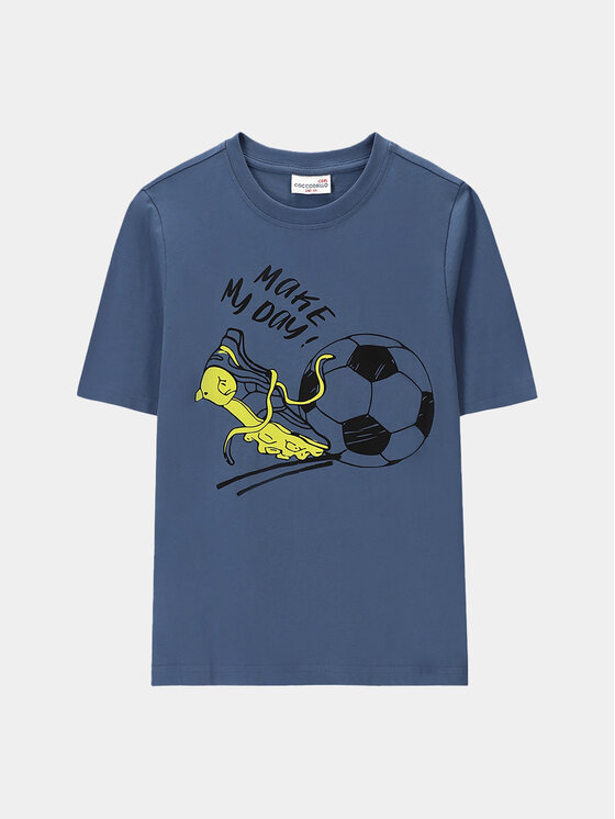 Coccodrillo Coccodrillo T-Shirt WC4143212VBA Modrá Regular Fit