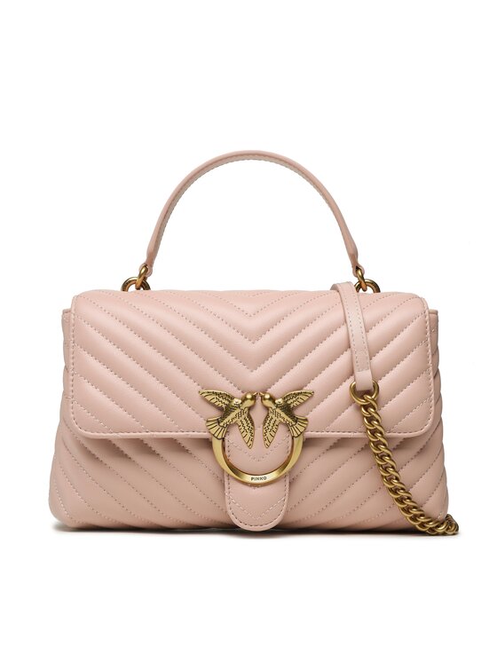 PINKO PINKO Handtasche Love Lady Puff Classic Cl PE 22 PLTT 100043 A0GK Rosa