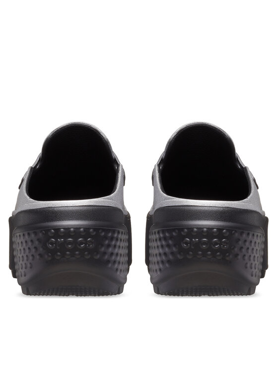 Crocs Crocs Pantoletten Stomp Metallic Loafer Clog 210363 Silberfarben