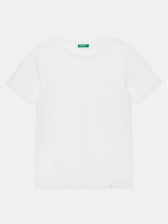 United Colors Of Benetton Tricou 3I1XC109W Alb Regular Fit