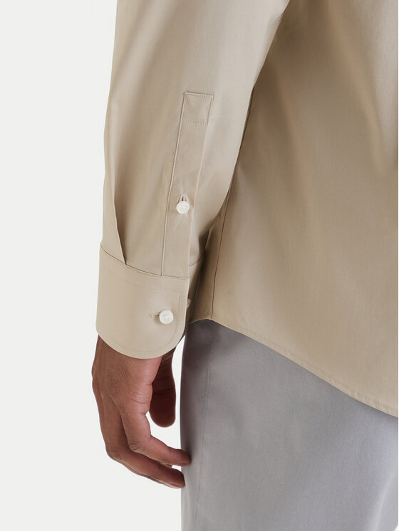 BOSS BOSS Риза H-Hank-Kent-C1-214 50469345 Бежов Slim Fit