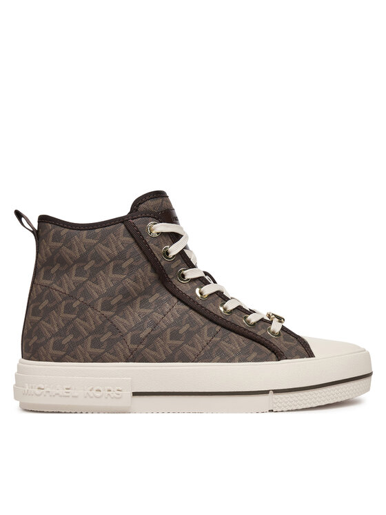Γυναικεία Sneakers MICHAEL Michael Kors, Μέγεθος 37, Καφέ, Evy High Top 43F4EYFE5B