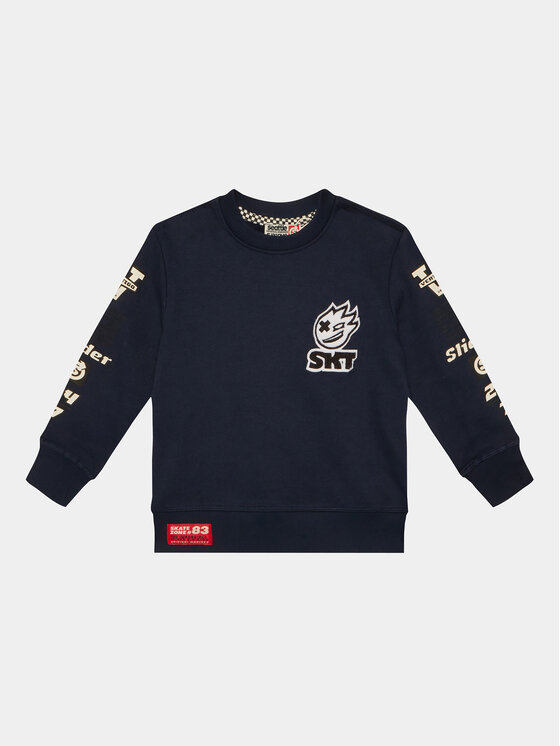 Original Marines Original Marines Pulóver DDA2619B Sötétkék Regular Fit