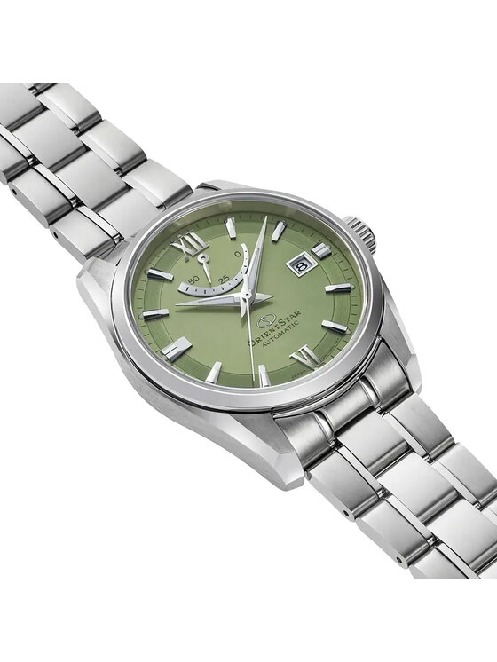 Orient Star Orient Star Zegarek RE-AU0107E00B Srebrny