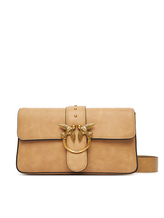 PINKO PINKO Käekott Love One Classic Slouchy Fl PE 25 PLTT 104524 A2C2 Beež