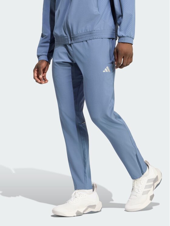 adidas adidas Spodnie dresowe 168656 Niebieski jasny Slim Fit