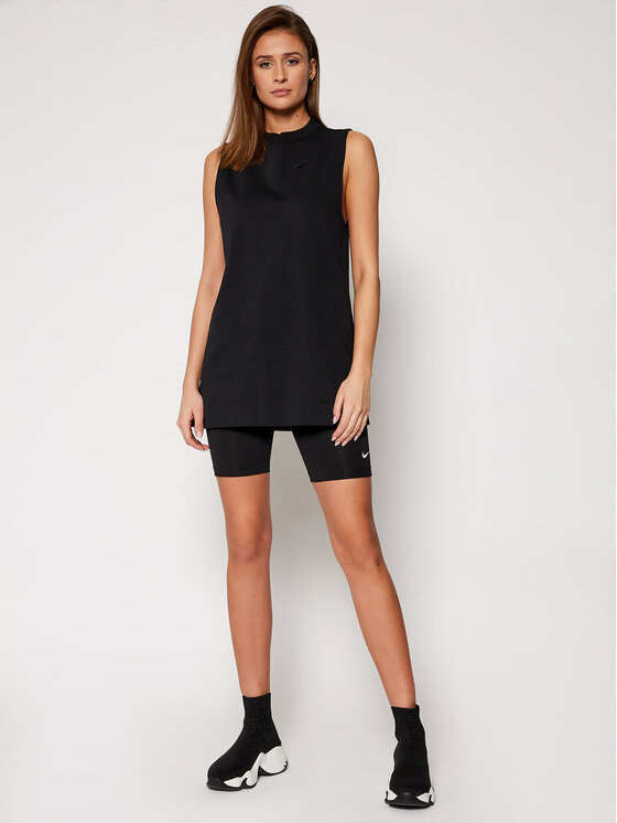 Nike Nike Колоездачни шорти Leg-A-See CJ2661 Черен Tight Fit