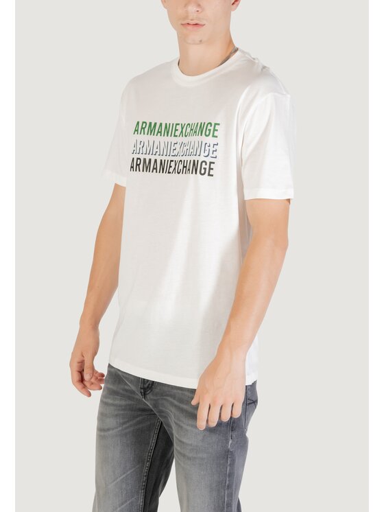 Armani Exchange Armani Exchange T-Shirt XM001444 AF10358 Biały Casual Fit