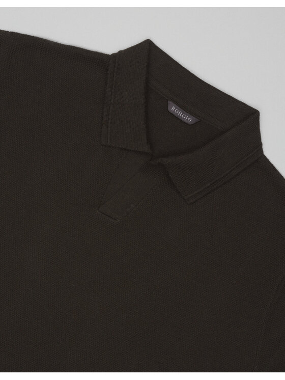 Borgio Borgio Polo Provaglio Zielony Classic Fit
