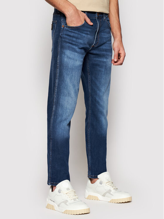 Wrangler Wrangler Jeans Greensboro W15QE280W 112126891 Blu scuro Regular Fit