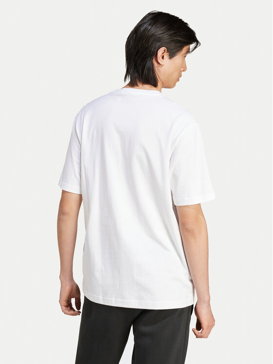 adidas adidas Marškinėliai Supply Street IY3430 Balta Regular Fit