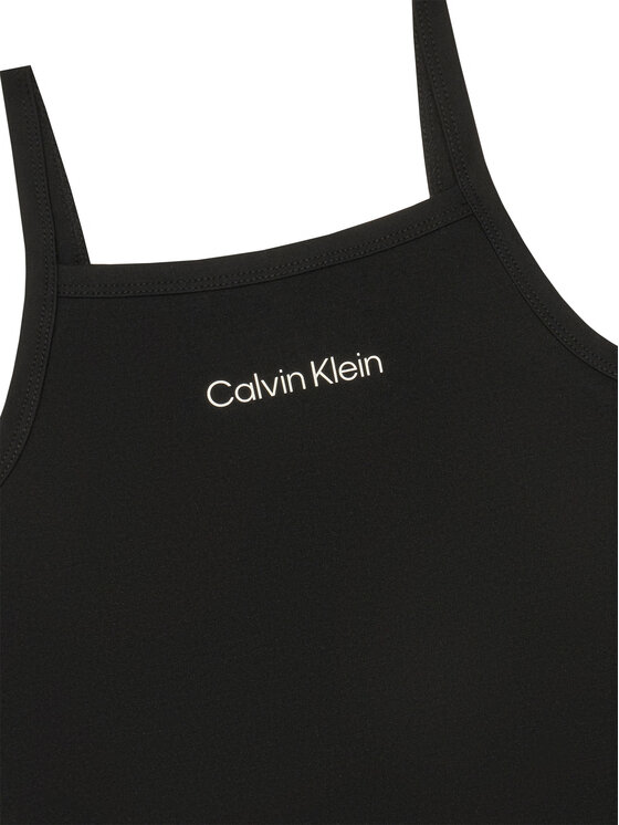 Calvin Klein Jeans Calvin Klein Jeans топ LVCKSJB12G Черен Slim Fit